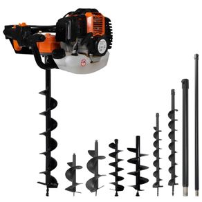 Auger Ground Drill Set Steel