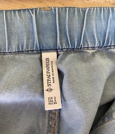 Summer lyocell denim combats