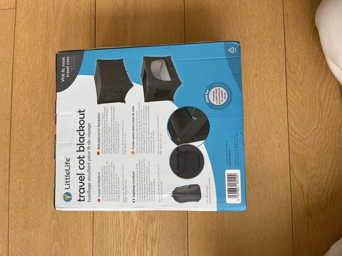 Travel Cot Blackout Cover