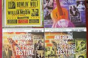 A Collection of 7 Blues DVDs.
