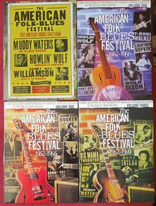 A Collection of 7 Blues DVDs.