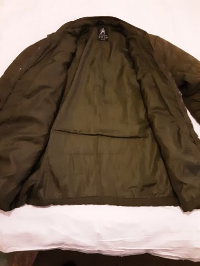 Jacket/Zipped Padded Jacket .. Size: 12 UK .. 40 EU .. Colour: Olive/Price Drop