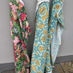 Rolls of fabric
