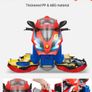 Kids Motorcycle Engine Mechanic Workshop Toy 25 Piece STEM Repair & Racing Set Image 4