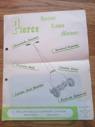 Original Pierce Modern Tractor Harvesting Machinery Pamplet
