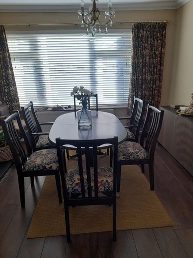 table and chairs