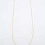 Vintage 18kt Gold On Sterling Silver Black Spinel Cross Necklace Image 4