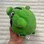 Angry Birds Green Pig Plush Soft Toy approx. 12 cm. 2016 Spin Master Used Please see photos Image 6