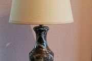 Vintage marble tablelamp