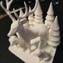 Christmas Reindeer Fox Rabbit Forest Image 3