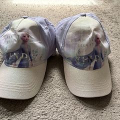 H&M Frozen girls baseball hats 4-6 years old and 7-12 years old
