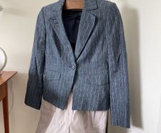 Tailored linen jacket Size 10