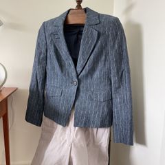Tailored linen jacket Size 10