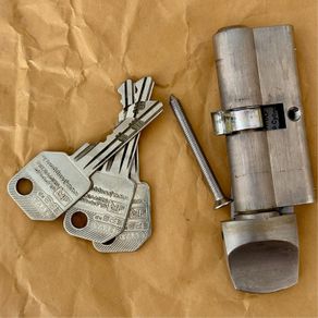 35:35mm lock cylinder with 3 keys
