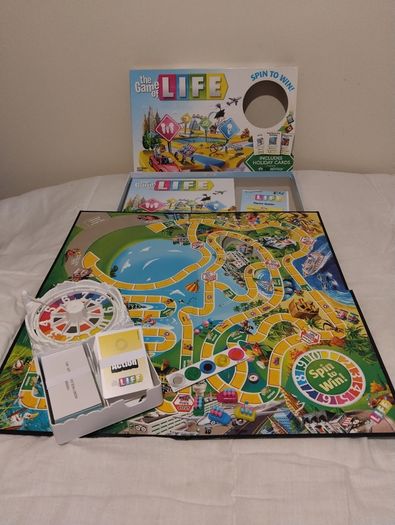 The Classic Game Of Life Board Game