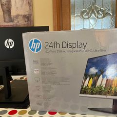 HP 24fh Ultraslim Full HD Monitor (1920 x 1080) 23.8 Inch
