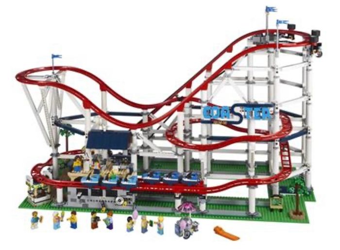 Lego Rollercoaster 10261 (perfect with Lego modular city)