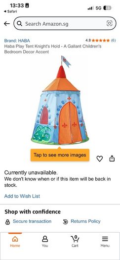 HABA children tent