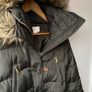 Michael Kors Belted Faux-Fur Hood Down Puffer Coat Jacket Image 3