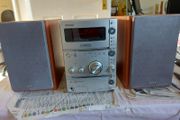 Sony Micro Hi-Fi Component System, Model CMT-CPZ1, Radio, Tape CD, mini disc link, all working great and in excellent condition