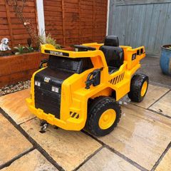 CAT Tipper Truck 10.8V Lithium Electric Ride On