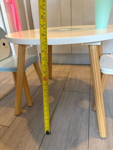 Table and 2 Chairs Polar