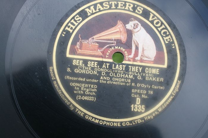 Antique Gramophone records