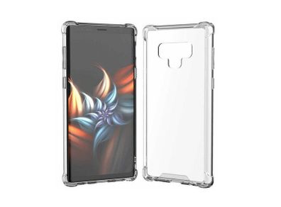 Samsung Galaxy Note 9 Case Cover ShockProof Soft Bumper Case Clear TPU Silicone - FHT07SMK2