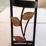 Black Metal, Candle Holder (used). Image 2