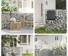 DIY Gabion baskets (x 10) 100x80x30 - FREE P&P