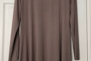 Bo &amp; Mo Mary Grant Dress - Size 4 UK 16 - Taupe/Mocha