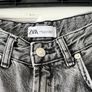 zara straight grey jeans, perfect condition 34 size Image 2