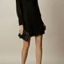 Karen Millen Black Chiffon Lace Dress Image 4