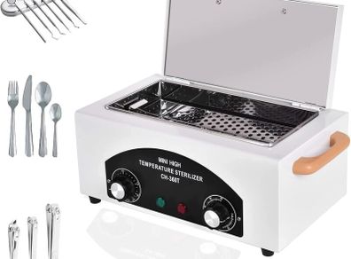High Temperature Metal Cabinet with Timer Dry Heat Sterilizer, 2.2L