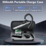Bluetooth Headset V5.3, 100H Talk Handsfree Earpiece Wireless Headset with ENC Noise Canceling Microphone, LED Display, IP7 waterproof, in-Ear headphone for Business/Office/Driving Image 2