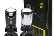 Canbus 90W/Pair Lamp H4 LED Mini Projector Lens Automobles Bulb 20000LM Conversion Kit Hi/Lo Beam Headlight 12V24V RHD