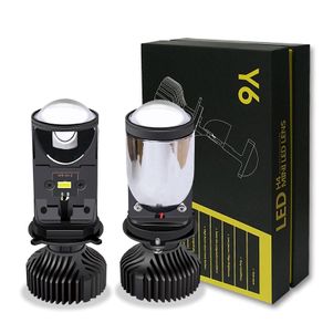 Canbus 90W/Pair Lamp H4 LED Mini Projector Lens Automobles Bulb 20000LM Conversion Kit Hi/Lo Beam Headlight 12V24V RHD