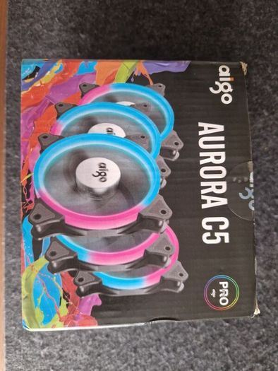 aigo aurora c5 5 fans with fan controller