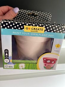Paint your own flowerpot