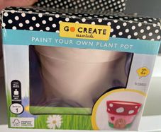 Paint your own flowerpot