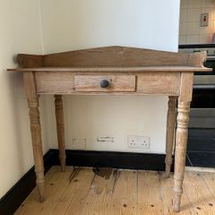 Antique pine washstand