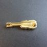 Vintage Italian Micro Mosaic Guitar Brooch Image 2