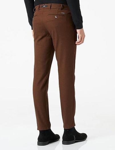 Eurex by Brax Jonas Cotton 3.0, 51-1977_583602, men's flatfront trousers 33W / 32L