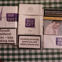 cigarette packets