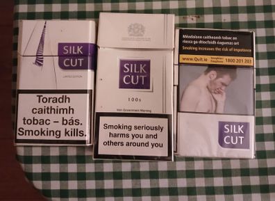 cigarette packets