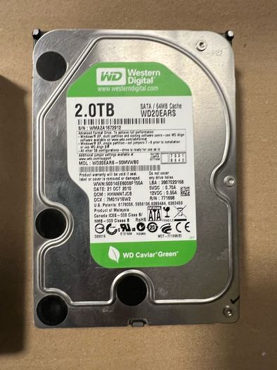 Desktop 2 TB HDD for sale and few in stock