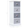 Side Cabinet 35x30x90 cm Paulownia Wood Image 8