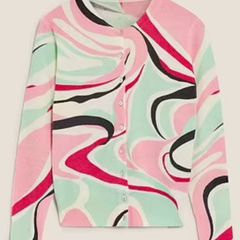 Autograph pure cashmere cardigan