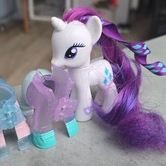 Rarity 3inch Brushable with outfits 2010 MLP G4 My Little Pony