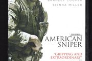 American Sniper DVD movie staring Bradley Cooper &amp; Sienna Miller